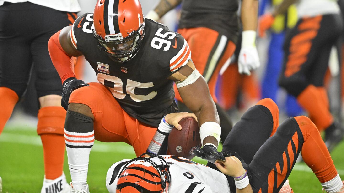 Myles Garrett Notes The Importance Of Beating The Bengals