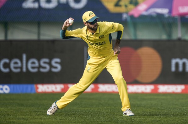 Glenn Maxwell out of England game after falling off golf buggy