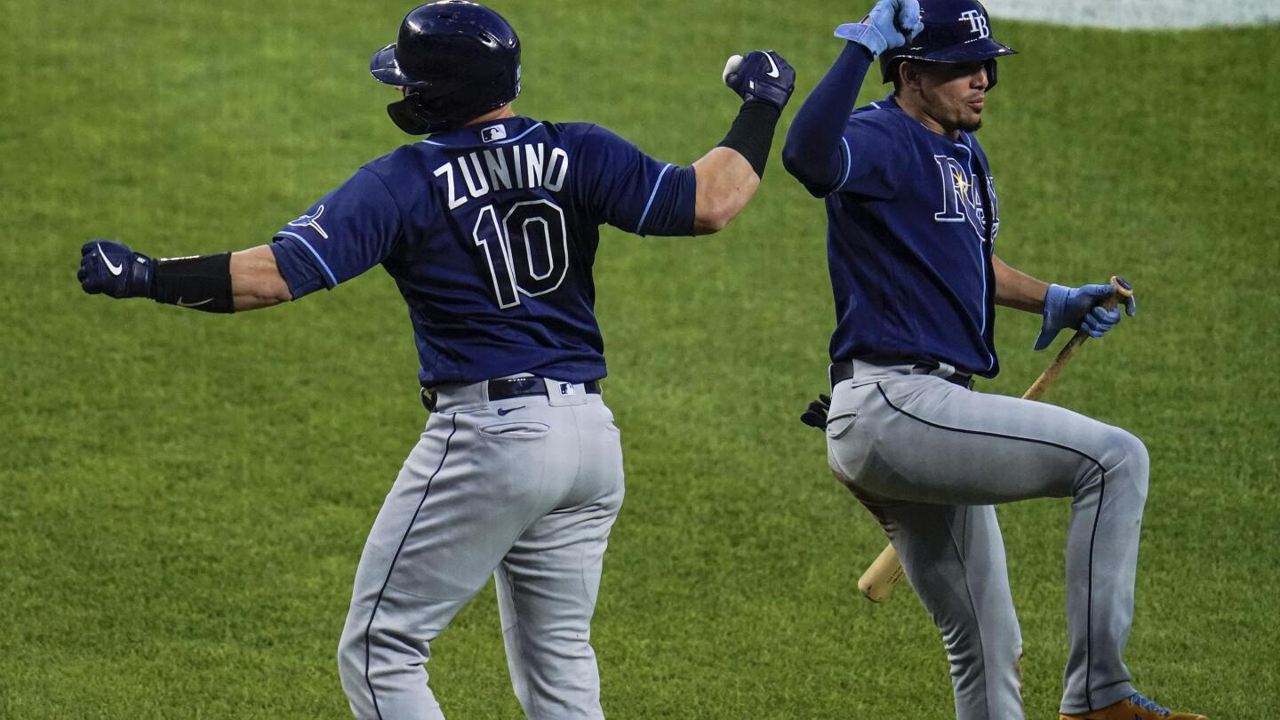 Rays' Choi Ji-man blasts 1st homer of season, extends hitting streak to 4