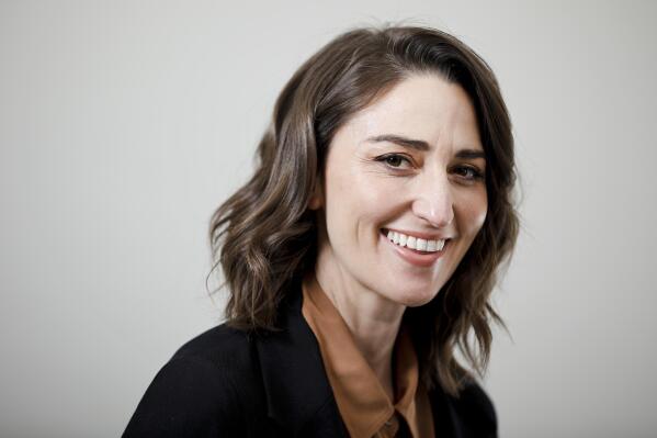 FILE - This March 26, 2019 photo shows musician Sara Bareilles posing for a portrait in New York. The singer-songwriter of “Brave” and “Love Song” will star in a return of the musical "Waitress," playing the lead role of Jenna Hunterson. She’ll be in the show when it restarts at the Ethel Barrymore Theatre on Sept. 2 through Oct. 17.  (Photo by Brian Ach/Invision/AP, File)