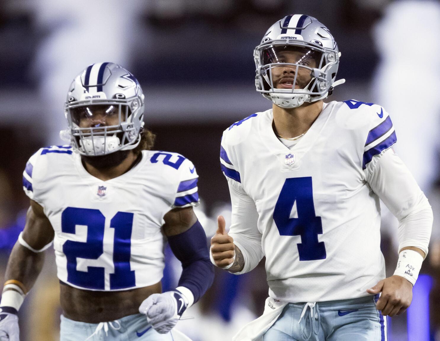 Cowboys' Dak Prescott talks 'tough' Ezekiel Elliott release: 'It hurt me'