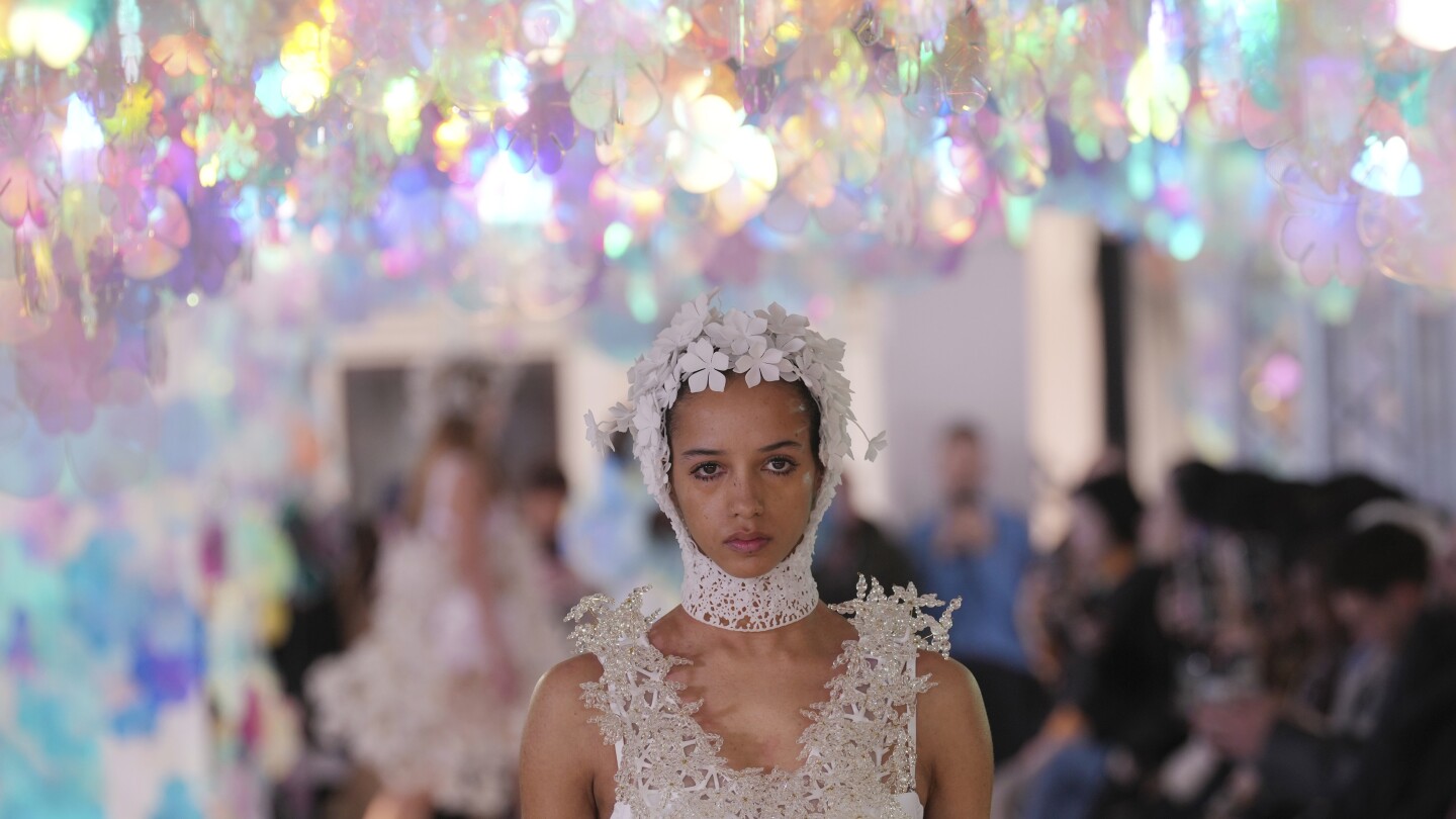 Susan Fang makes Milan runway debut with joyous confections inspired by mother's happy childhood