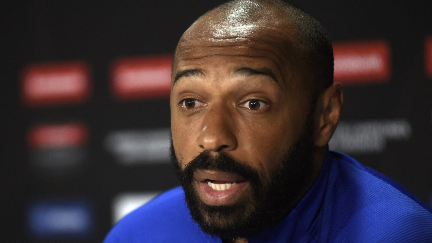 L’entraîneur Thierry Henry s’attend à ce que la France remporte l’or olympique aux Jeux de Paris