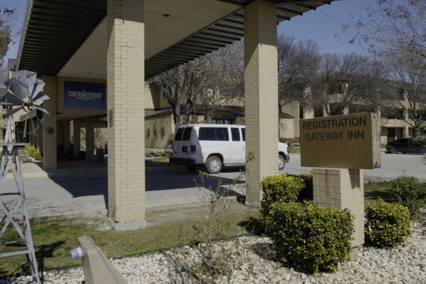 This Feb. 2, 2020, photo provided by the Department of Defense shows empty lodging facilities at Joint Base San Antonio-Lackland, Texas. The Department of Defense says it is providing temporary lodging support for up to 1,000 passengers being evacuated from China to the U.S. in response to the coronavirus outbreak there. (Todd Holly/U.S. Air Force via AP)
