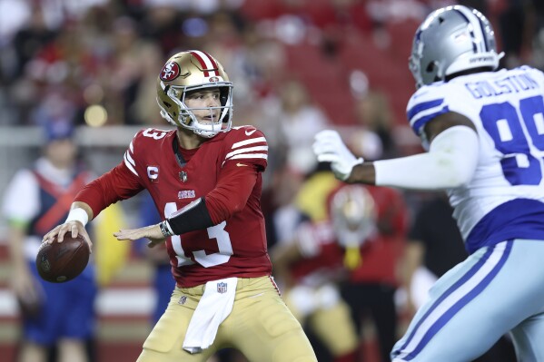 NFL play-offs: Remarkable rise of San Francisco 49ers' 'Mr Irrelevant' Brock  Purdy - BBC Sport