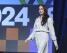 Meghan, The Duchess of Sussex walks onstage for the keynote "Breaking Barriers, Shaping Narratives: How Women Lead On and Off the Screen" on the first day of the South by Southwest Conference on Friday, March 8, 2024, in Austin, Texas. (Photo by Jack Plunkett/Invision/AP)