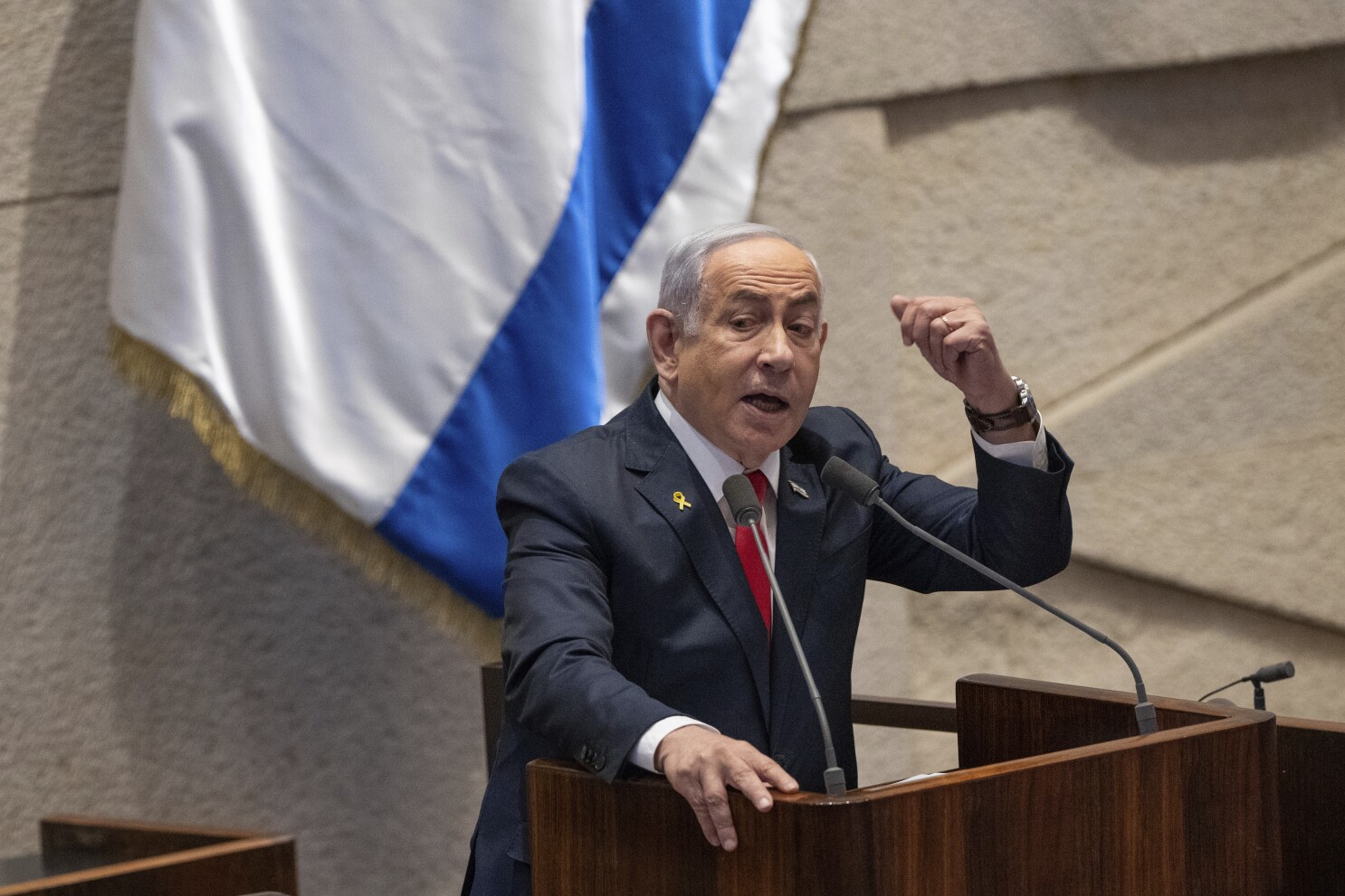 Picture of International Criminal Court arrest warrants for Israeli figures