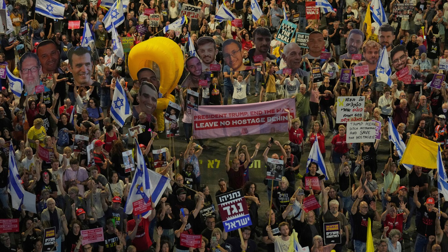 
                            Israel says it has recovered the bodies of 2 hostages from the Gaza Strip