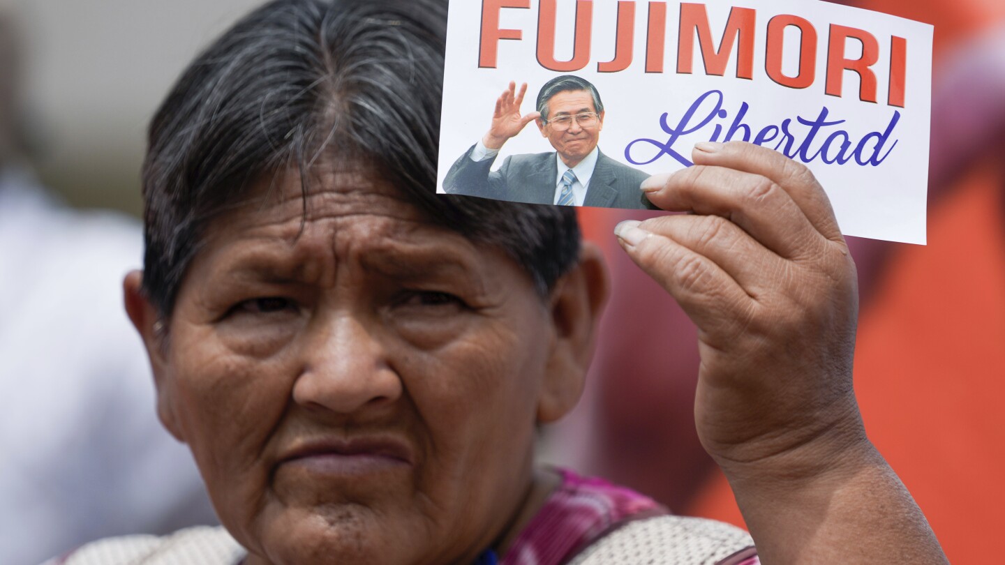 Former Peruvian President Alberto Fujimori is freed from prison on humanitarian grounds