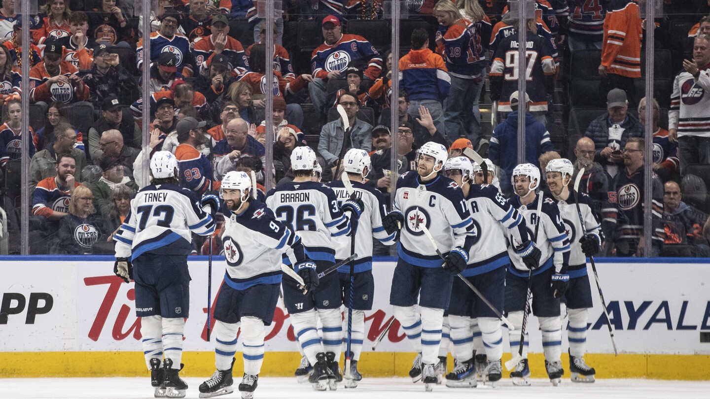 Jets Secure OT Victory Over Oilers 4-3, Connor Scores Again