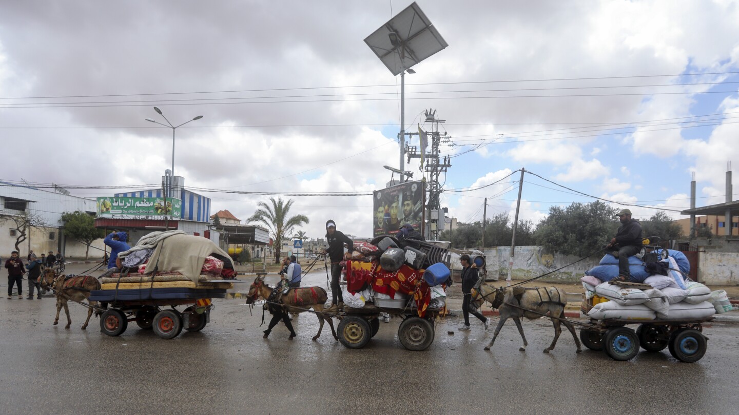 Israel-Hamas war: Palestinians ordered to evacuate parts of Rafah