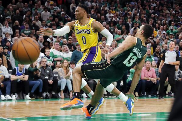 Celtics blow big lead, rally back, beat Lakers 122-118 in OT – KXAN Austin