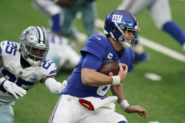 Giants outlast Cowboys, lose division hours later to WSH