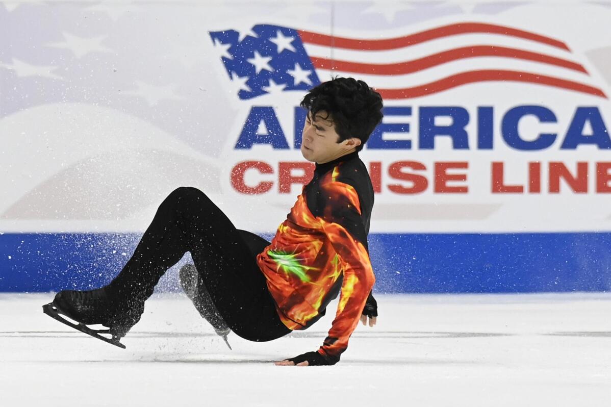 Chen wins 6th straight US figure skating championship AP News