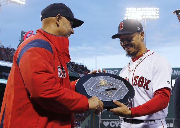 Alex Cora's 2018 Wall of Wins being auctioned for Jimmy Fund