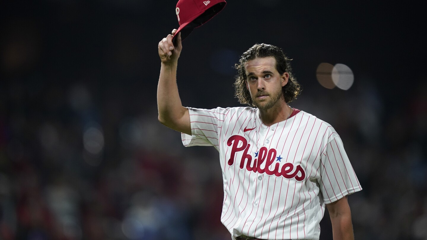 Aaron Nola and Zack Wheeler Aces Philadelphia Phillies baseball