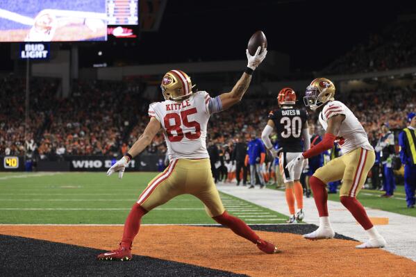 Garoppolo throws 12-yard TD as 49ers beat Bengals in OT