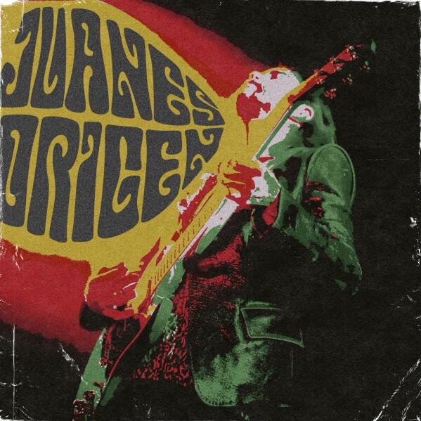 En esta imagen difundida por Universal Music Latin Entertainment, la portada del nuevo álbum de Juanes, "Origen", lanzado el viernes 28 de mayo de 2021. (Universal Music Latin Entertainment vía AP)