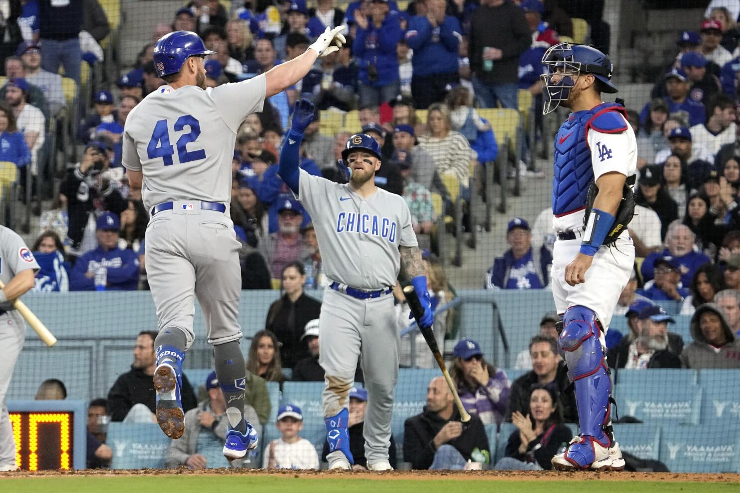 Dodgers vs Cubs Highlights, WALK-OFF ON JACKIE ROBINSON DAY