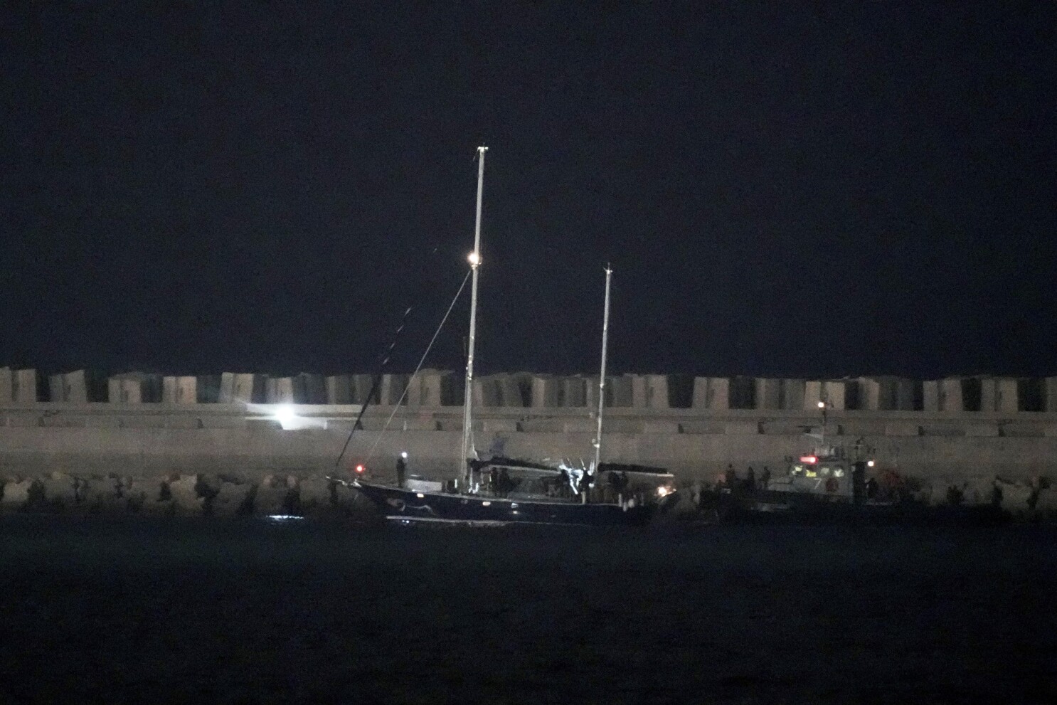 Israeli forces detain Greta Thunberg after halting Freedom Flotilla aid boat