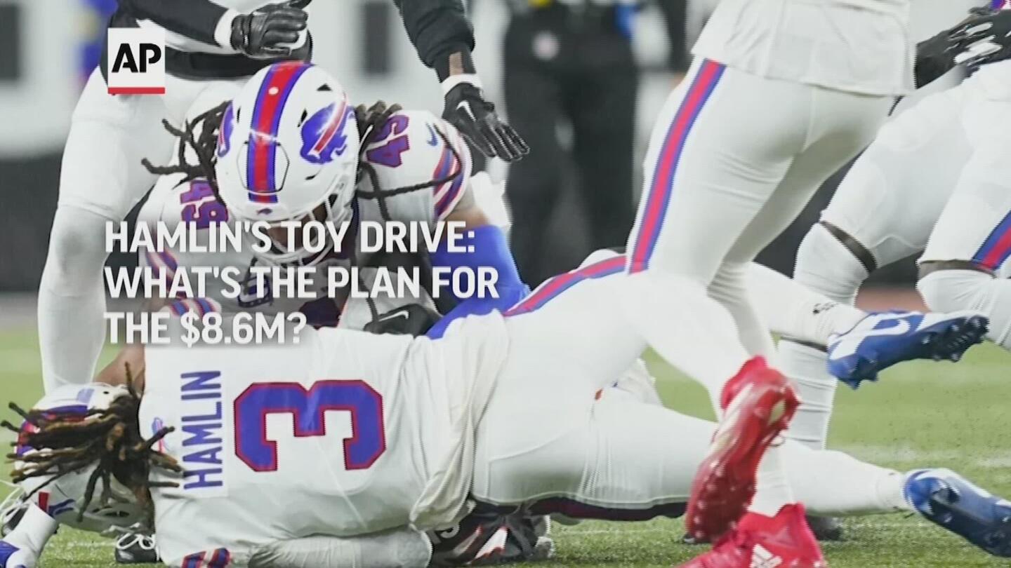 Damar Hamlin's toy drive: What's the plan for the $8.6M?