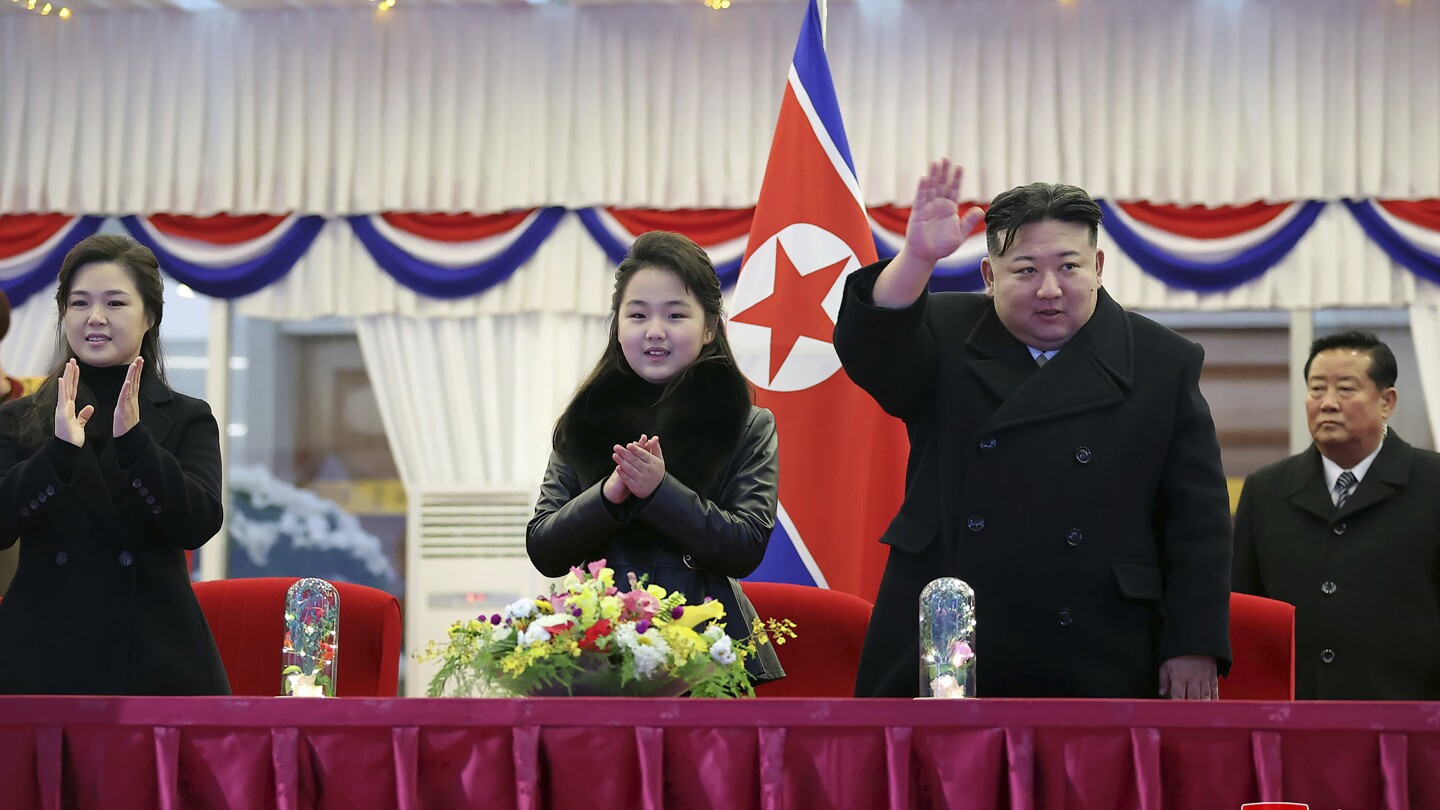 СЕУЛ Южна Корея AP — Малката дъщеря на севернокорейския лидер