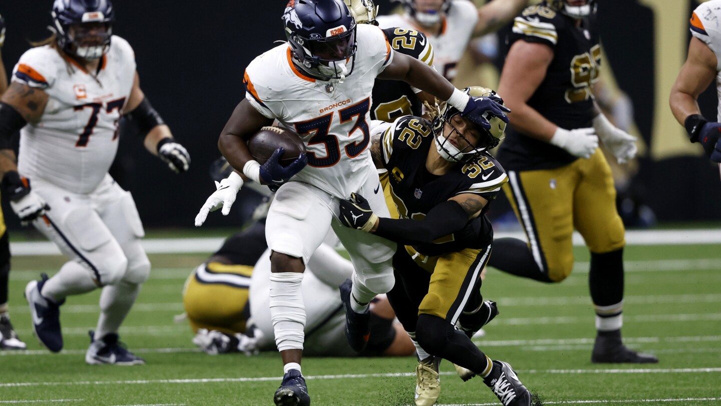 Broncos Defeat Saints 33-10 in Payton's Return