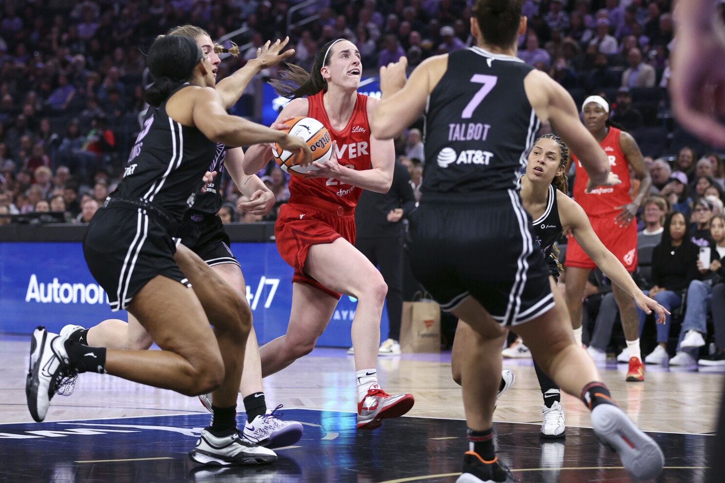 Kayla Thornton scores 16 points as Valkyries rally past Caitlin Clark, Fever 88-77