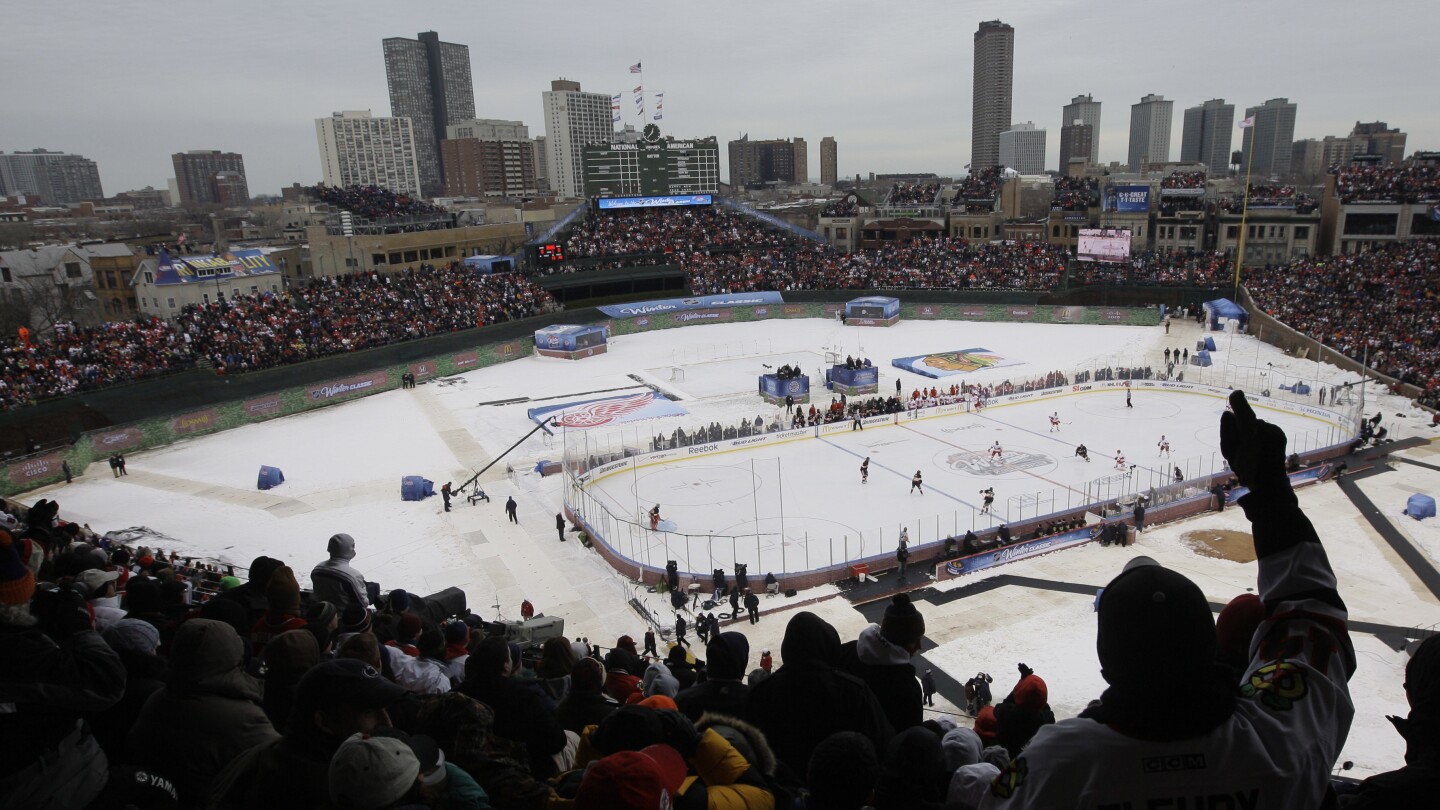 NHL Winter Classic се завръща в Wrigley Field за Blues в Blackhawks