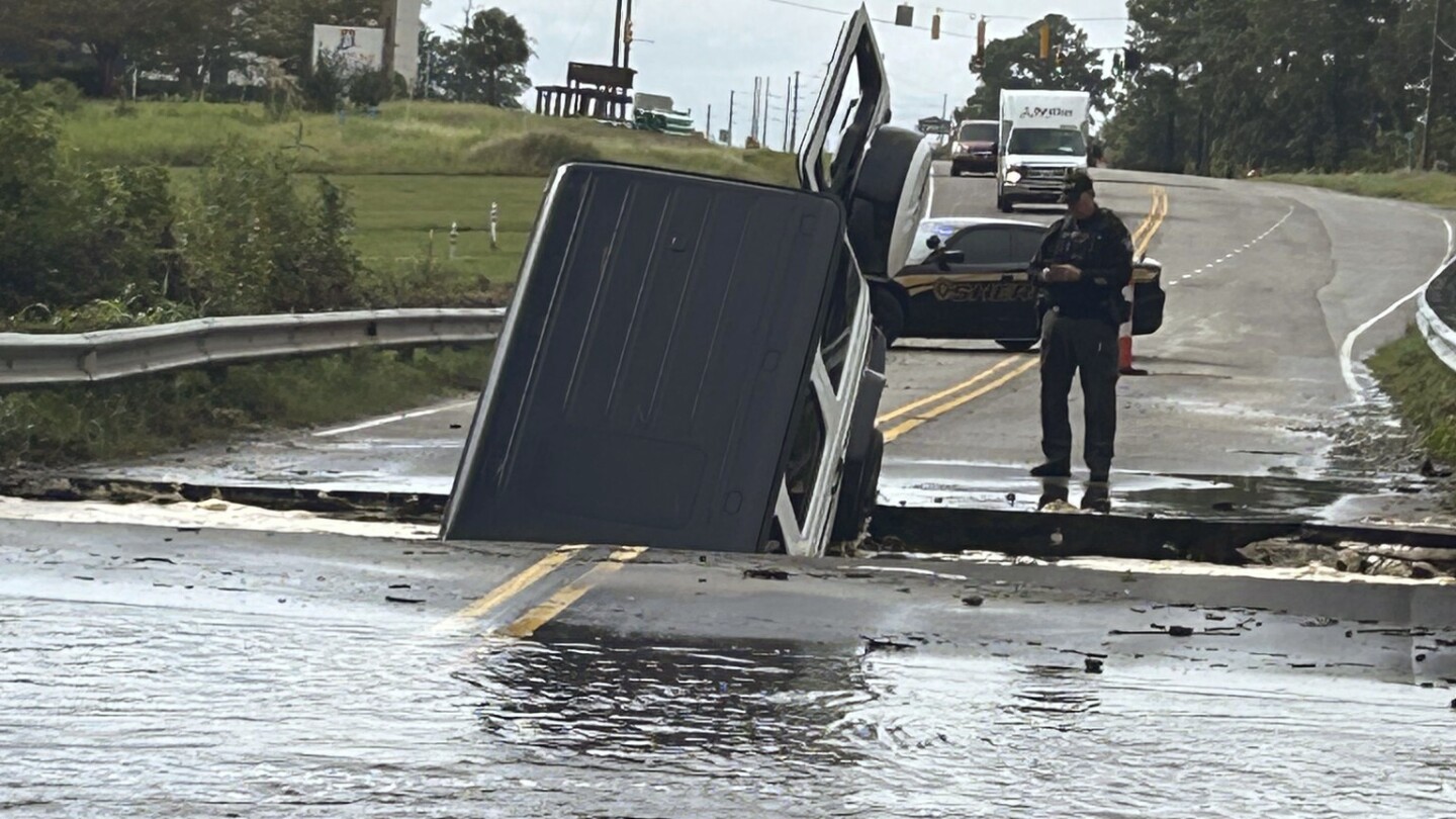 The North Carolina coast was inundated by the fifth historic flood in 25 years