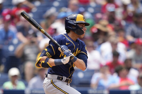 Christian Yelich through the years as a member of Milwaukee Brewers