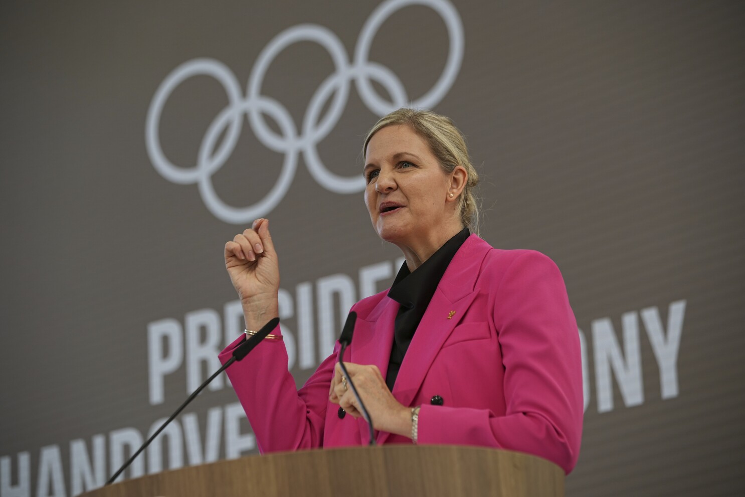 Olympics' champion: New IOC president Kirsty Coventry inaugurated to start 8-year leadership
