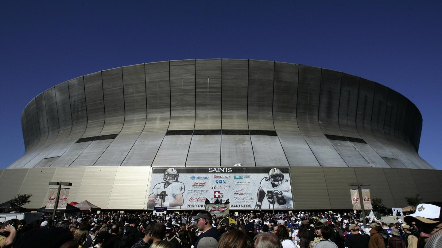New Orleans Saints football game ticket at Caesars Superdome