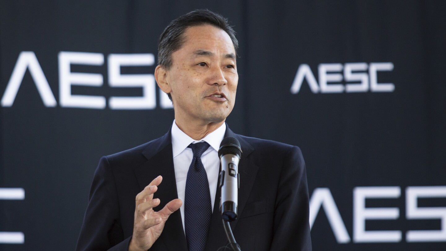 Billion-dollar battery plant pauses construction amid electric vehicle and tariff uncertainty - AP News