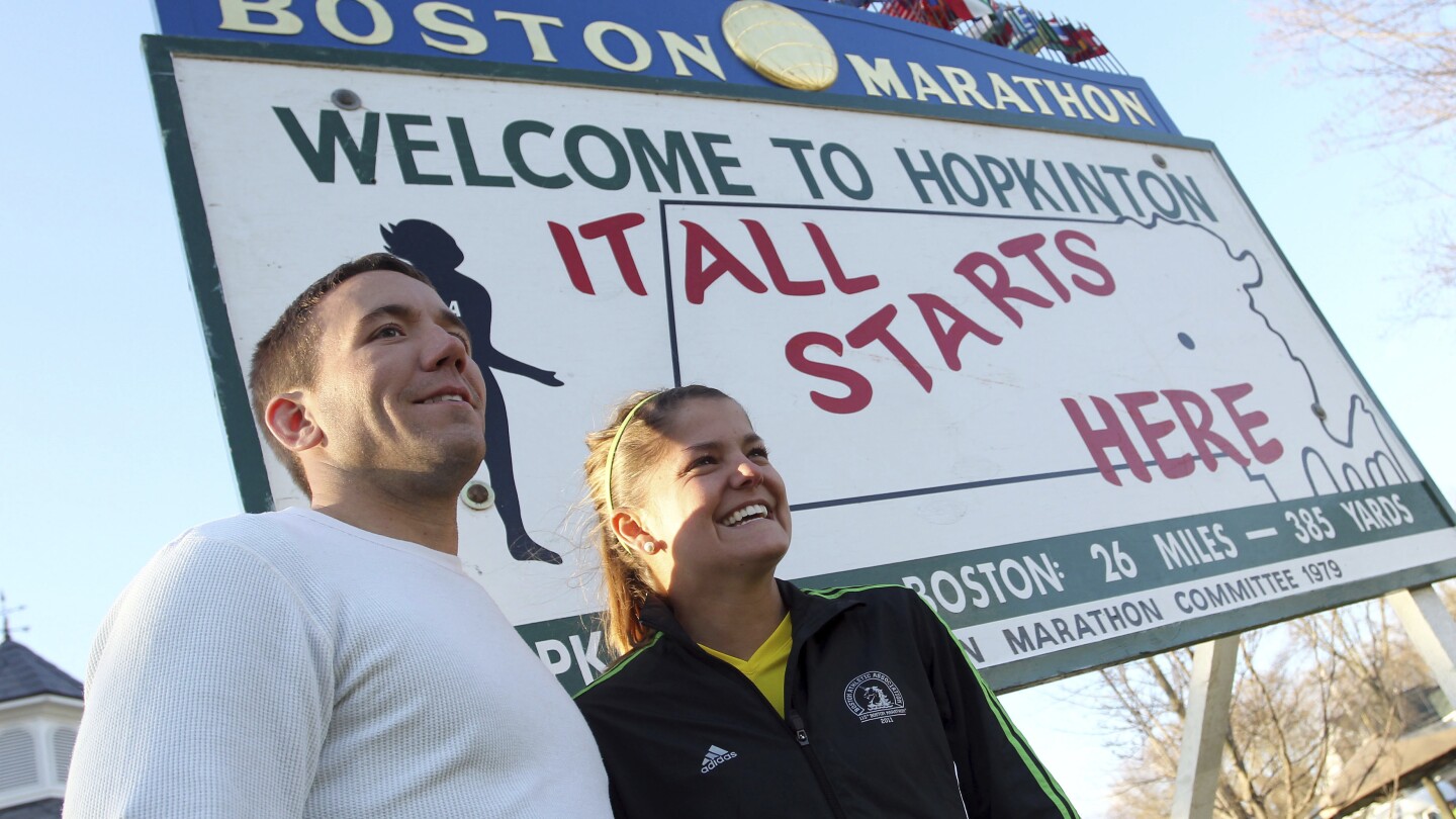 За последните 100 години на Бостънския маратон всичко започва в Хопкинтън