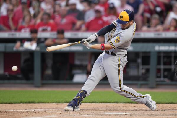 Brewers LF Christian Yelich (back) scratched - Field Level Media