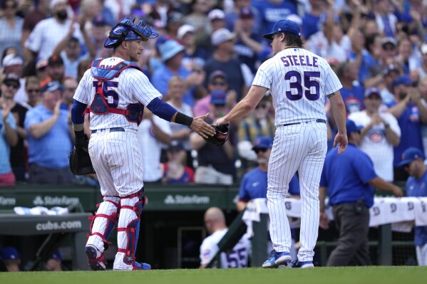 Cubs' Steele dominates Giants in 5-0 win, moves into tie for MLB lead in  victories