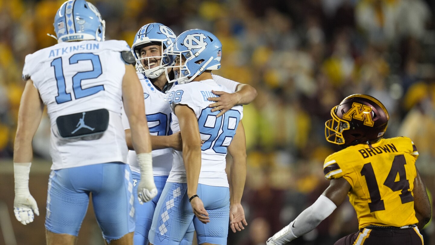 North Carolina Tar Heels Football Vs Minnesota Golden Gophers Football Match Player Stats: Key Performances and Highlights