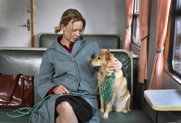 This image released by MUBI shows Alma Pöysti in a scene from 