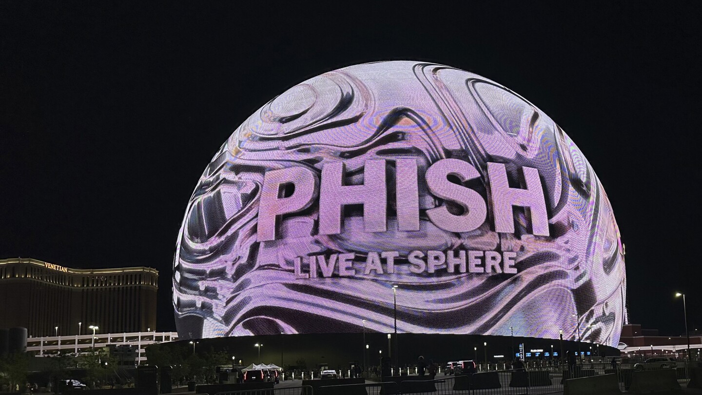Ето как Phish използва технологията на Sphere, за да даде на феновете нещо напълно различно