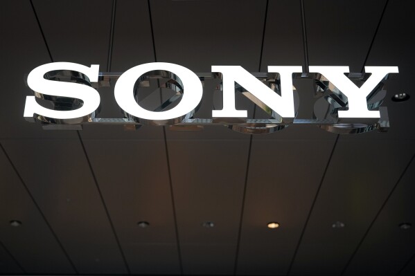 A logo of Sony is seen at the headquarters of Sony Corp. on May 10, 2022, in Tokyo. (AP Photo/Eugene Hoshiko, File)