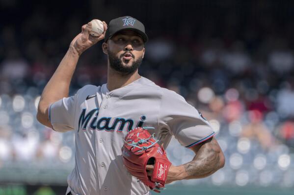 Alcantara smothers Braves with 14 whiffs in Marlins' 4-1 win