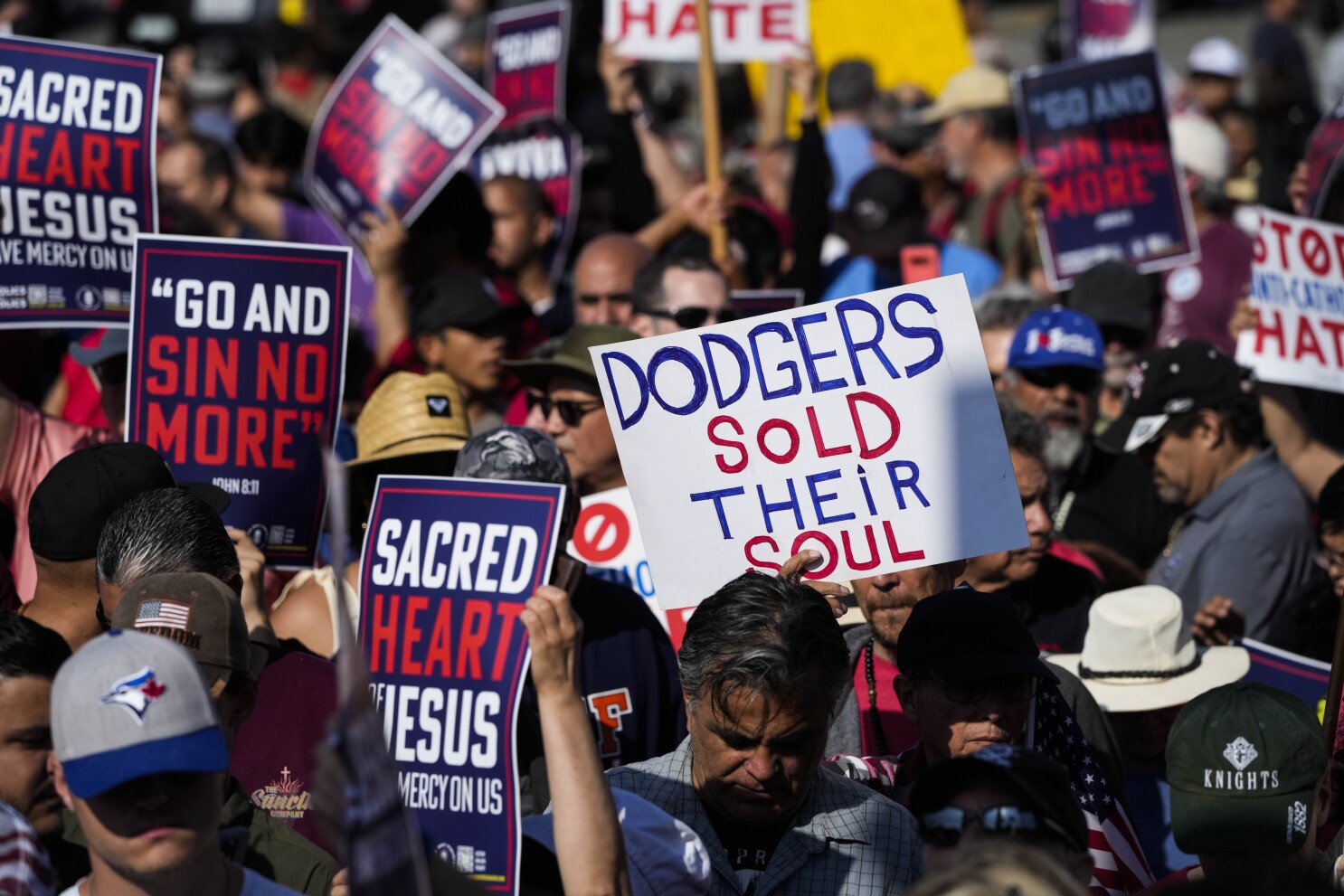 A nun commends Dodgers' handling of Pride Night controversy. Some  archbishops call it blasphemy