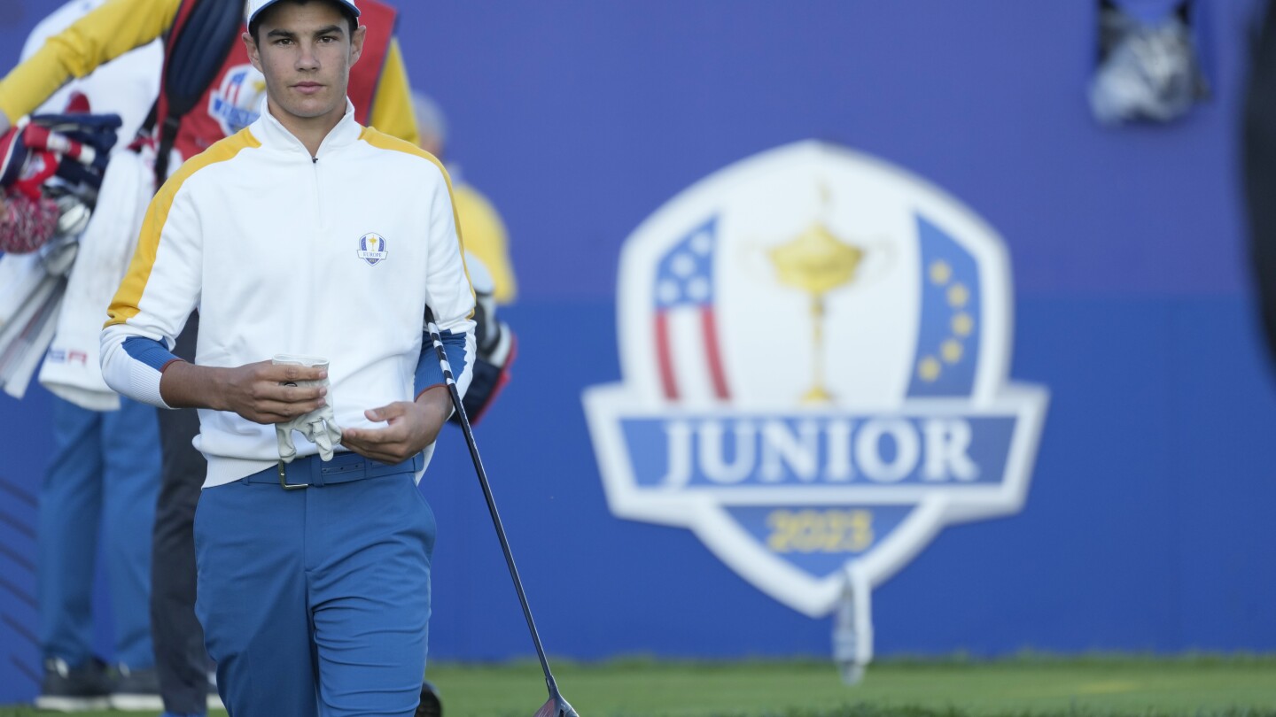 Ukrainian junior golfer gains attention but war not mentioned by Team Europe at Ryder Cup-ZoomTech News