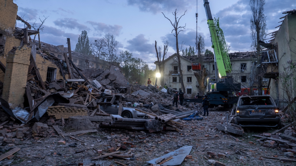 Russian strike on Kyiv kills at least 12 in biggest attack on Ukrainian capital since last summer | AP News