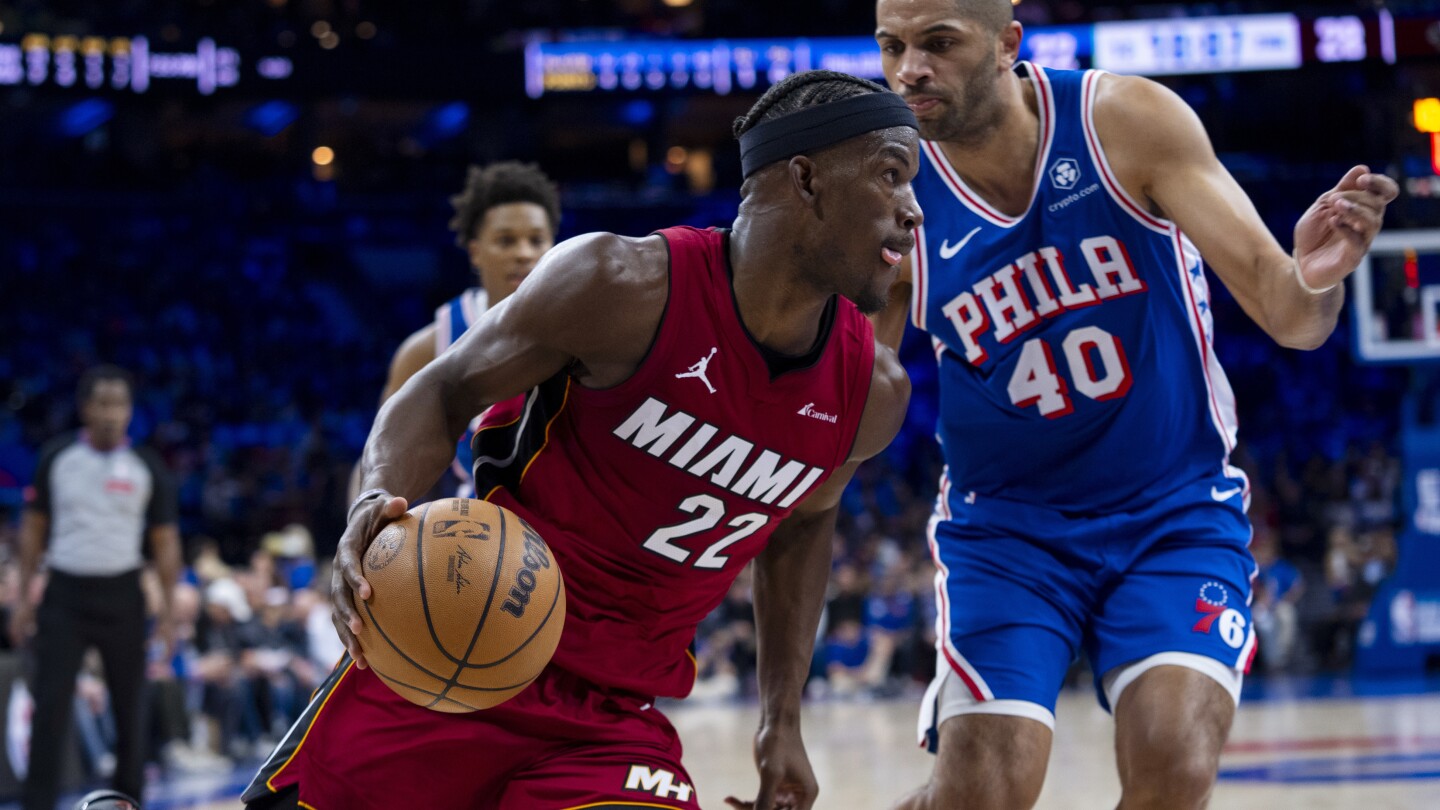 76ers beat Heat 105-104 in play-in to earn No. 7 seed