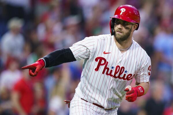 Bryce Harper Home Run Swing Philadelphia Phillies 8 x 10 Baseball Photo