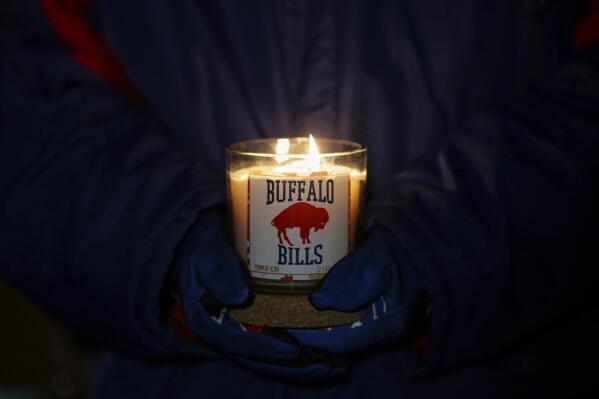 buffalo bills prayer candle