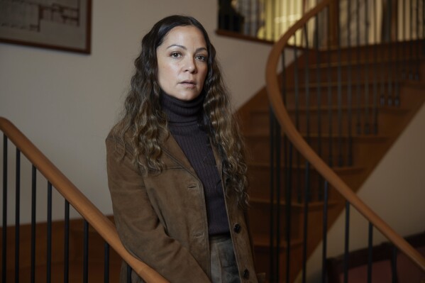 Natalia Lafourcade poses for a portrait on Oct. 11, 2024, in New York. (Photo by Matt Licari/Invision/AP)