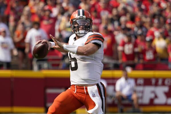 New Baker Mayfield T-shirts hype Week 1 game vs Browns